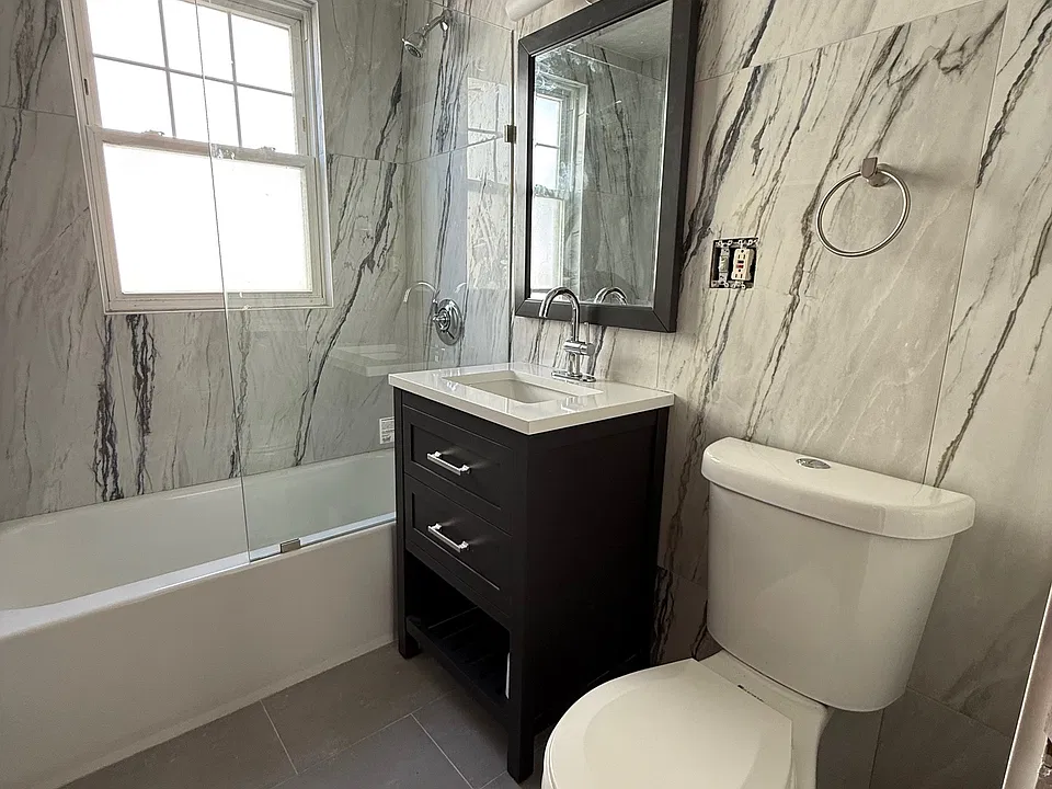 Brand new full bathroom