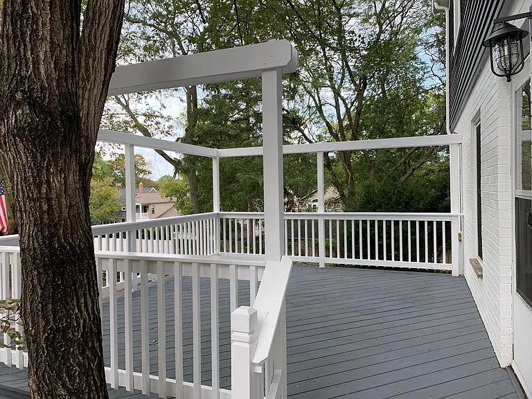15x12 newly painted deck