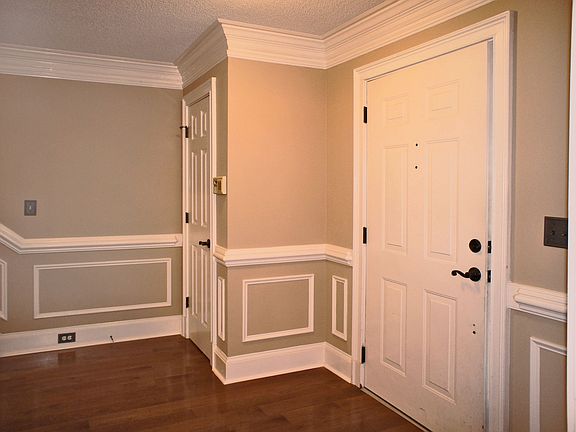 Beautiful white trim