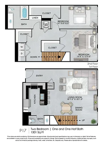 Floor plan P17