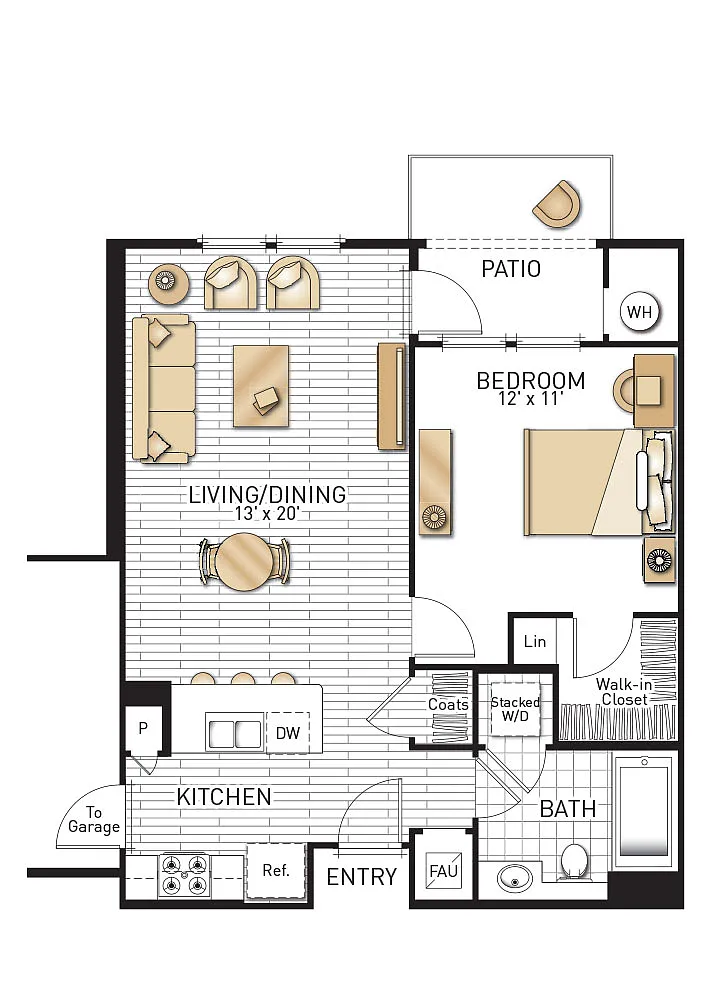 Floor plan Plan D
