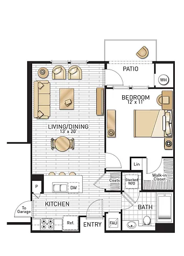 Floor plan Plan D