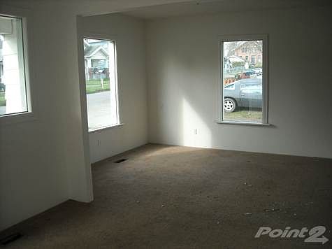 Living room facing west