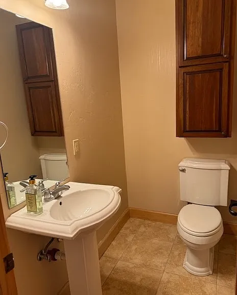 Powder Room off of LR