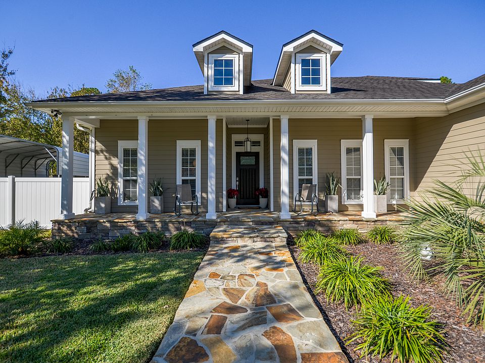 Custom Stone Walkway & Porch