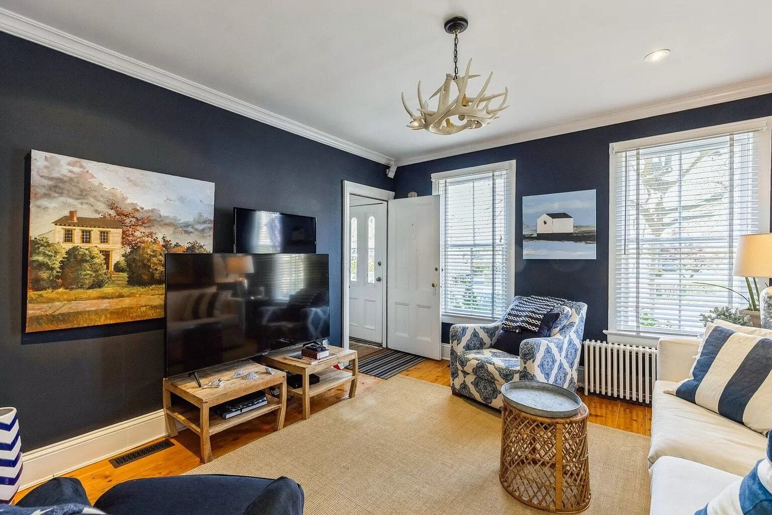  Front Entrance off living room