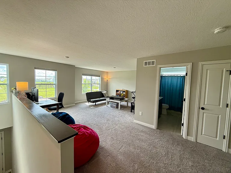 Upstairs loft