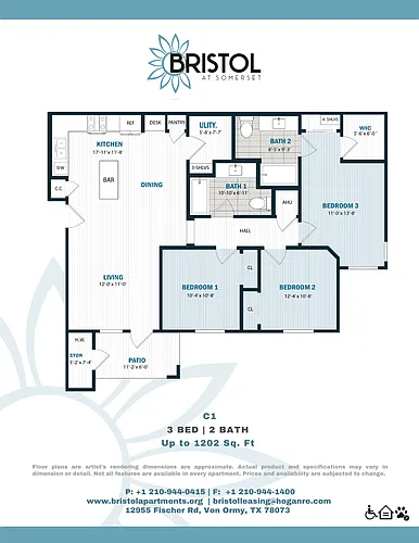 Floor plan C1