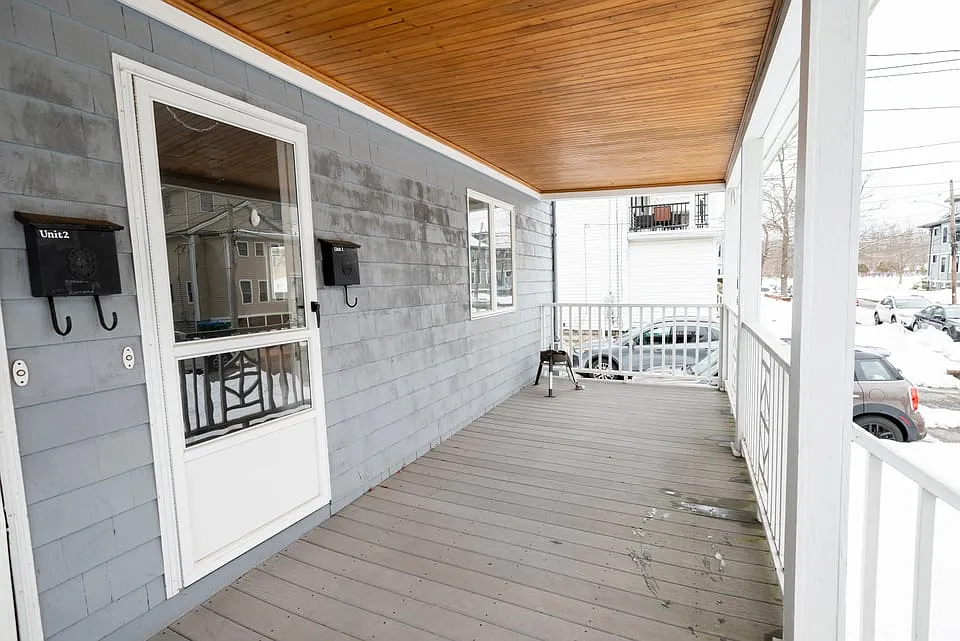 Front porch - 15 Wheelwright Rd #1