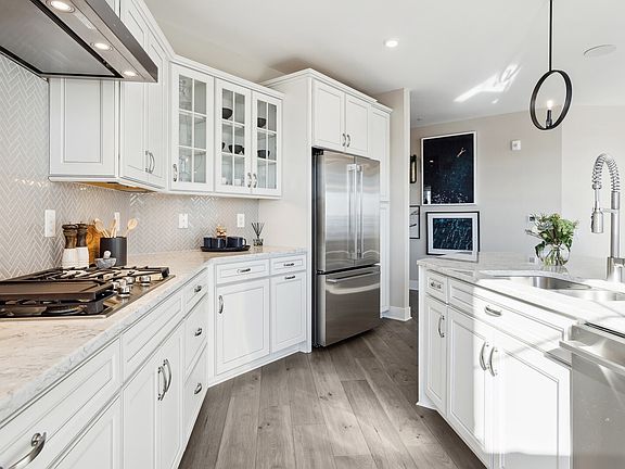 Tons of cabinet space for storage