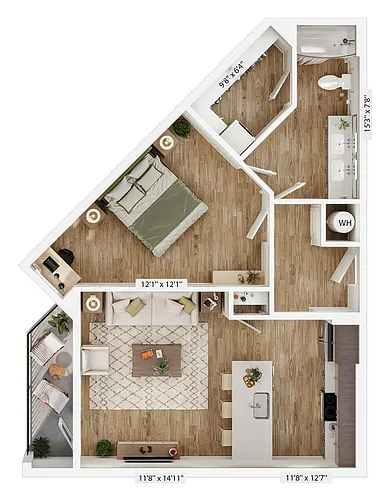 Floor plan A2