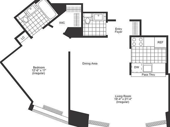 2nd image of 400 Chambers St APT 18R