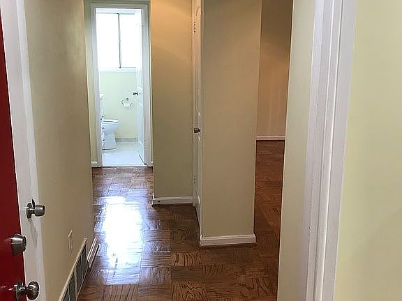 Entrance to unit