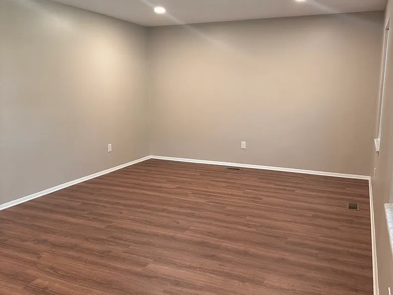 Spacious Living Room with closet