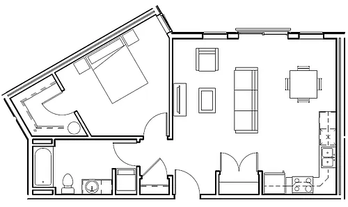 Floor plan B7
