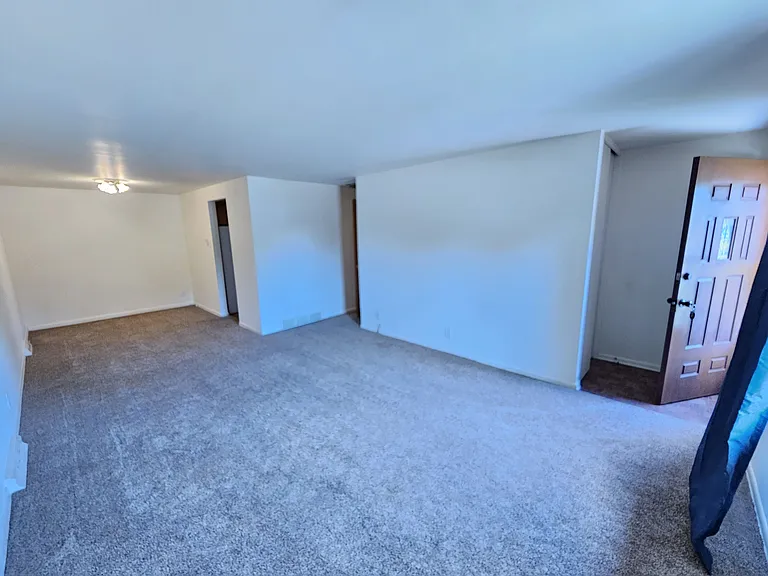 Upstairs Living Room + Dining Room
