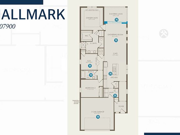 Hallmark 07900 Floorplan