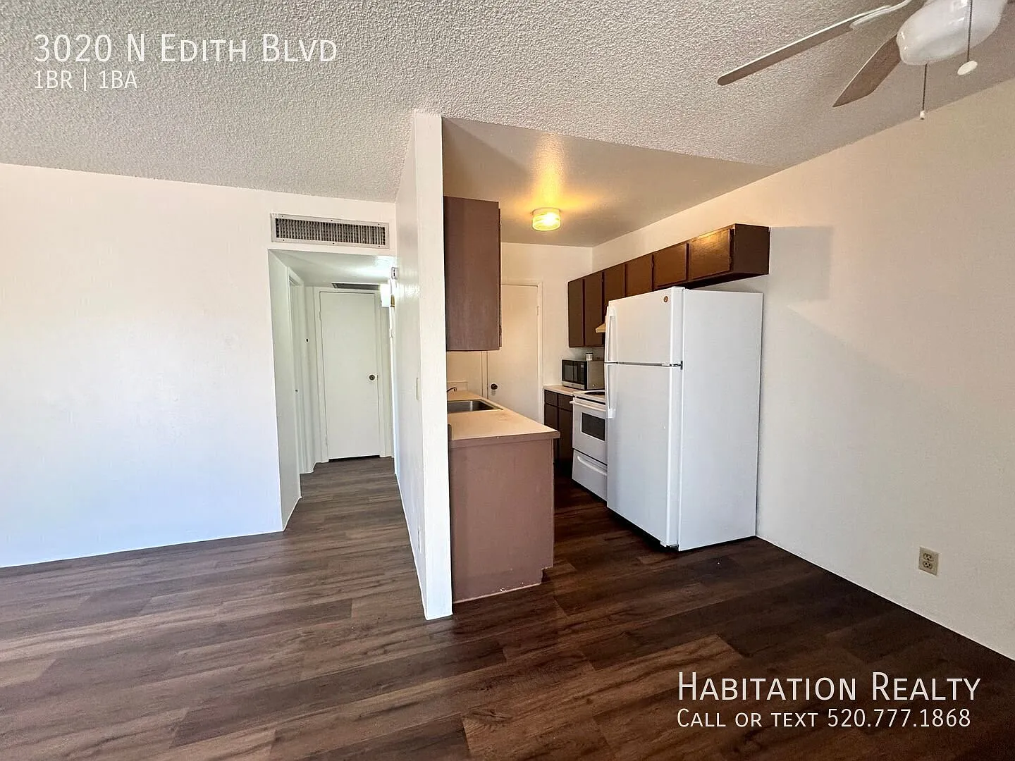 1 bed/1 bath brick home near Winterhaven and the Campbell corridor, new floors and fresh paint! — Photo 4