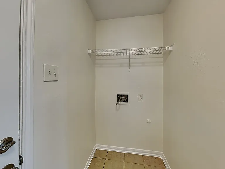 Minimalist corner room with ne