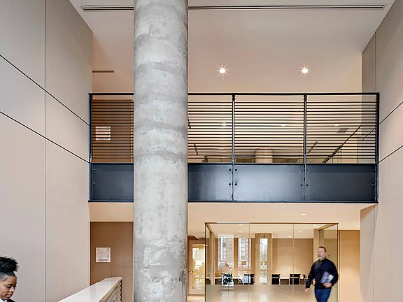 Lobby and front desk