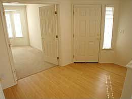 Entry with Bamboo Fooring