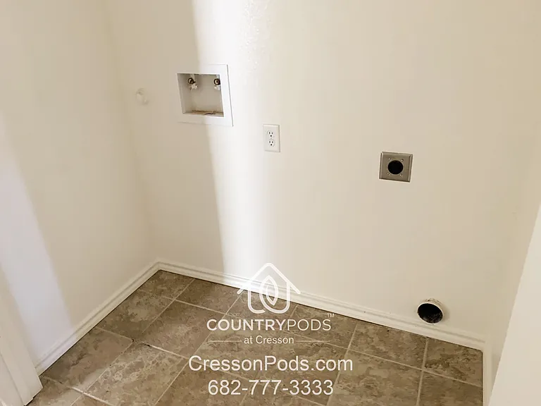 Laundry Hook Up in all homes