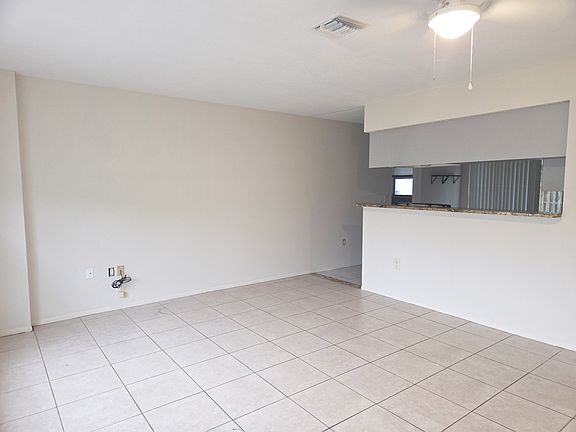 Living room from front door looking at kitchen