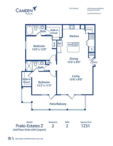 Floor plan Prato Estates Z