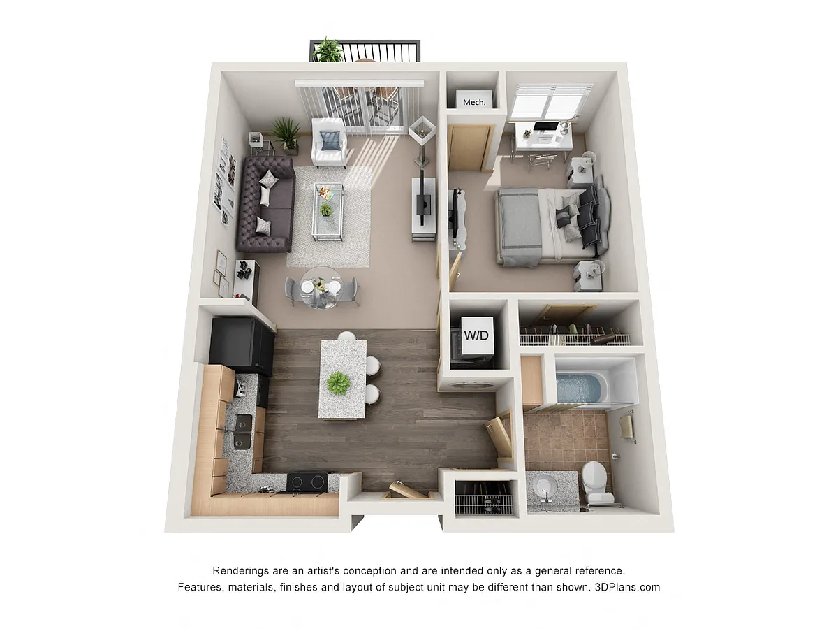 Floor plan Hillcrest