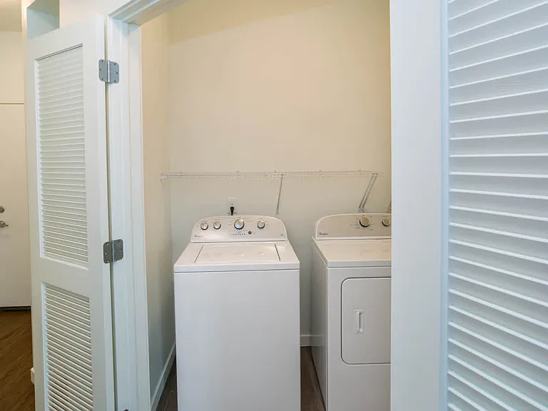 In-home Washer and Dryer