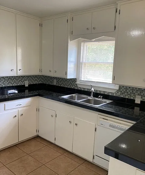 kitchen sink and window