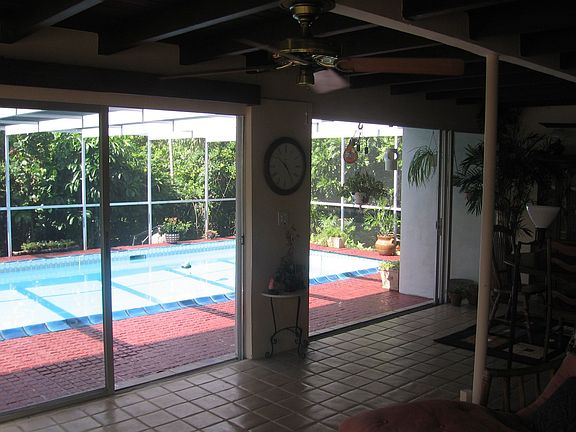 View of pool
