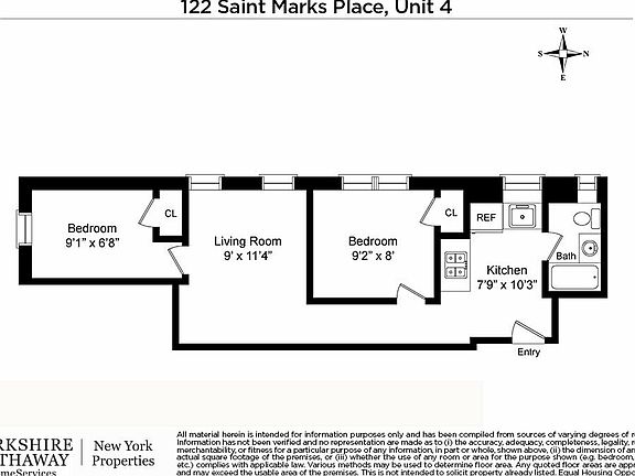 2nd image of 122 Saint Marks Pl APT 4
