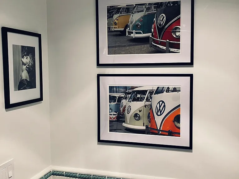 Art in Bathroom.