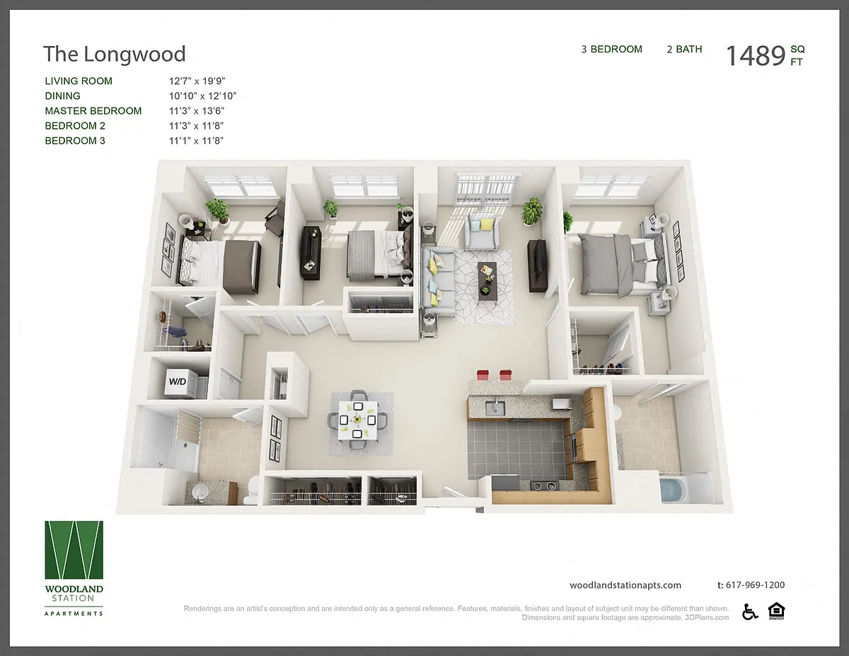Floor plan The Longwood