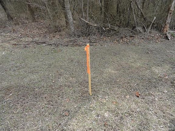 Property stake on the NorthWest corner of property.
