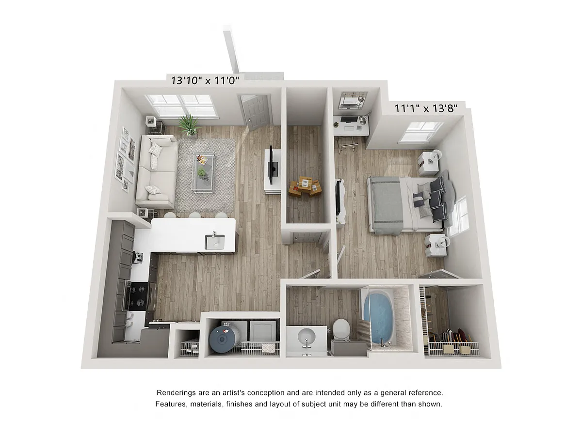 Floor plan A1