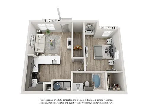 Floor plan A1