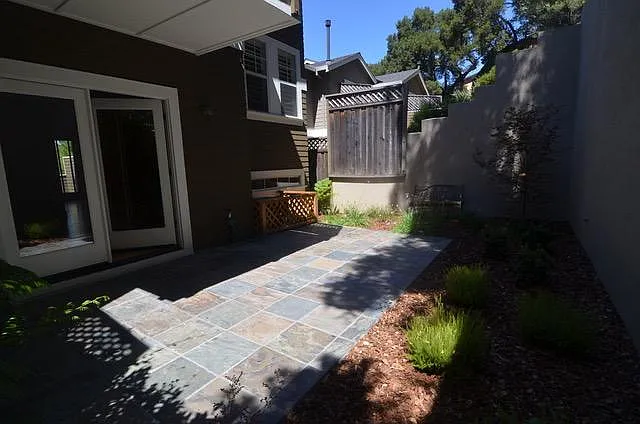 Backyard patio