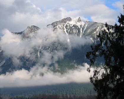 View of Mt Si from Home
