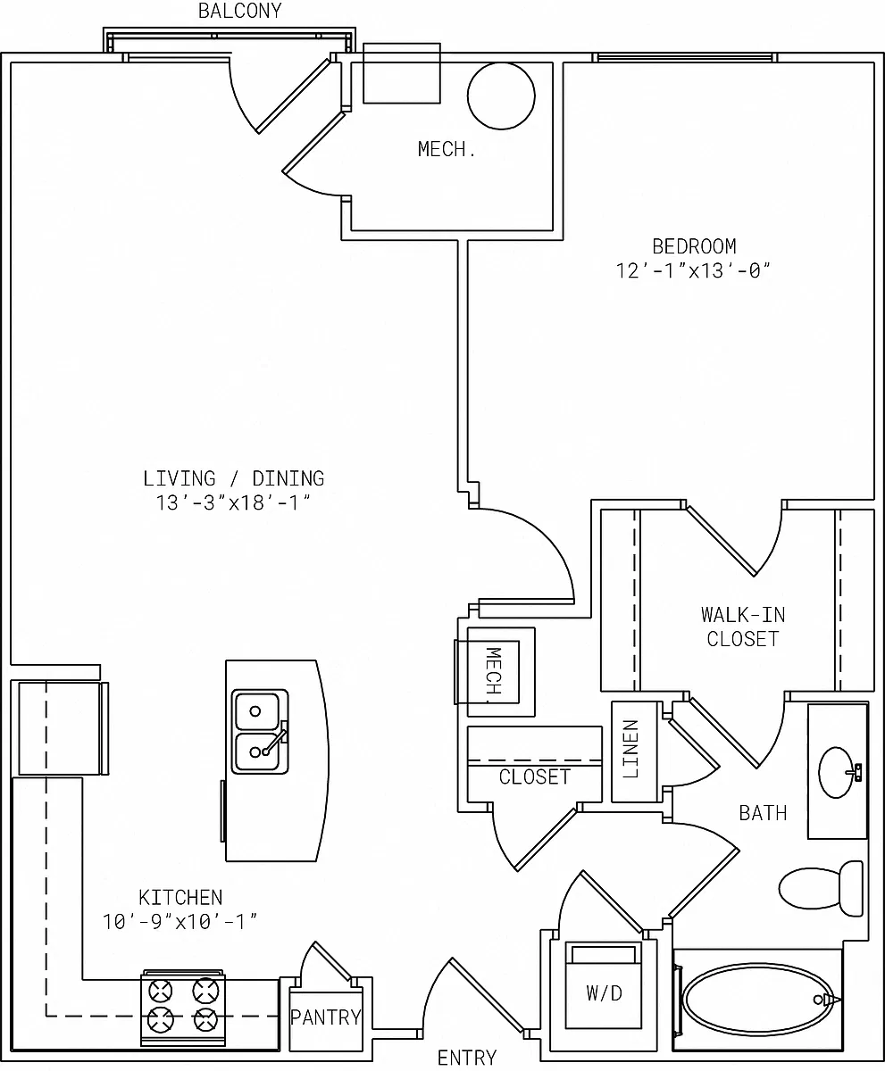 Floor plan 1-A1
