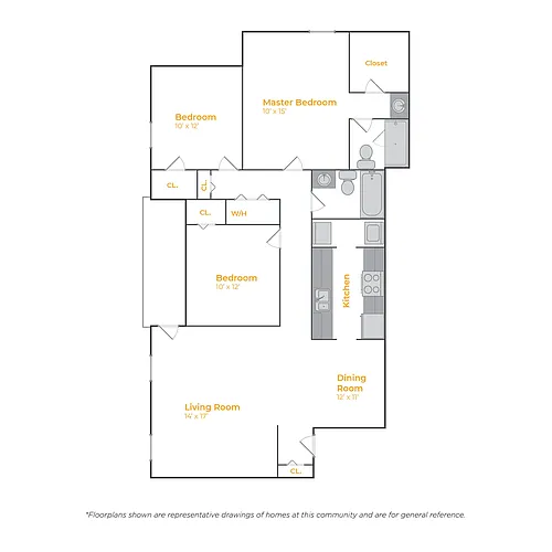 Floor plan Chicago 320