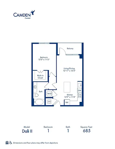 Floor plan Dali II
