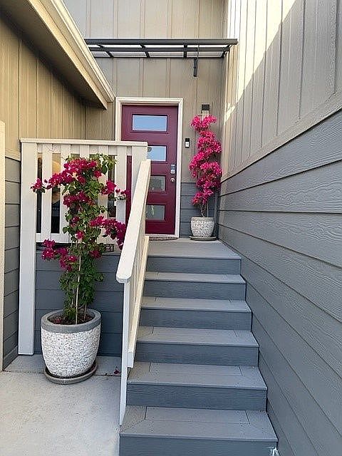 Lovely Porch Garage Entry