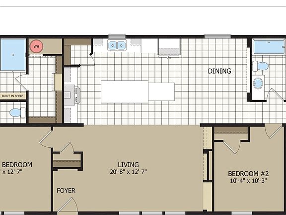 Floor Plan Image-0-Champion SL2 S F SUNNY ACRES SALES CENTER