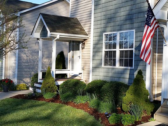 Front entrance, end unit