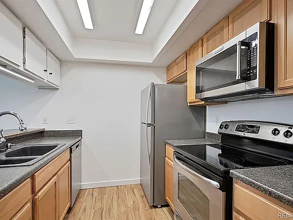 Completely renovated kitchen with full size appliances