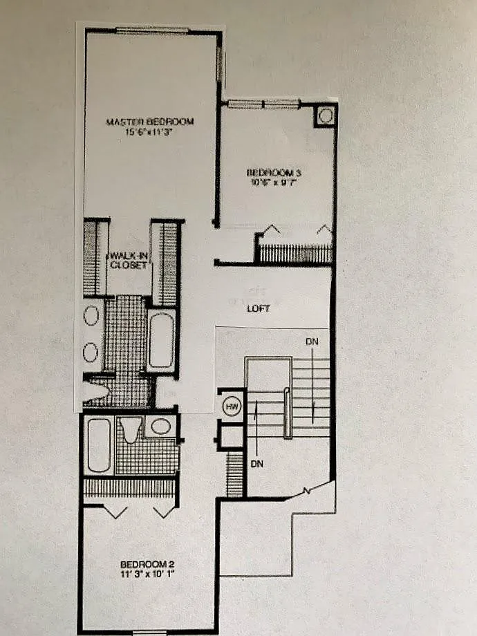 3 bed, 2.5 bath, 1600 sqft, $3,450 — Photo 3