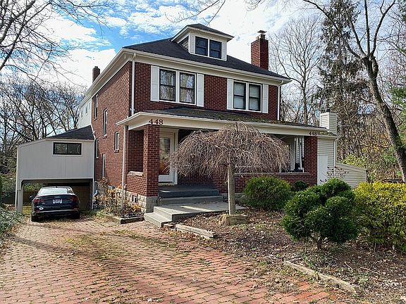 Beneath is two car garage 