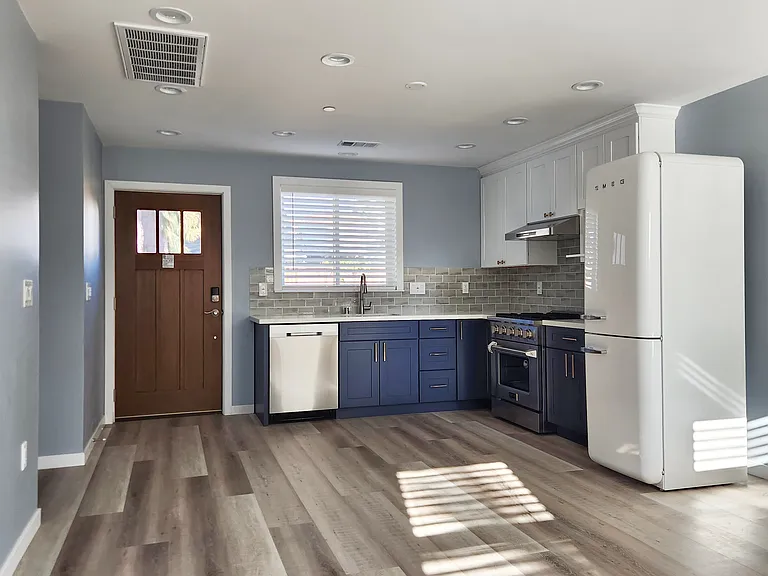 Kitchen and Living Room